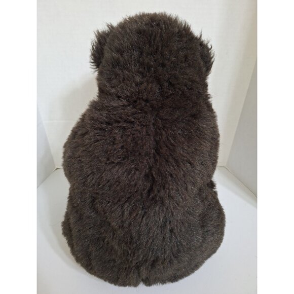 The Westcliff Collection 18” Vintage Dark Brown Plush Bear Stuffed Animal Toy - Picture 4 of 8